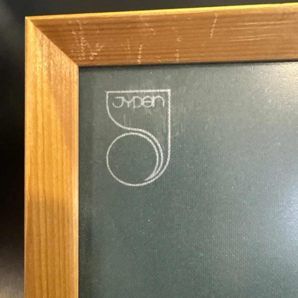 Vintage Light Wooden  Photo Frame By Jyden Denmark -collectable Piece